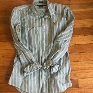 Ralph Lauren Button Down - size 8 slim fit